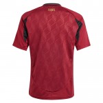 Günstige Fußballtrikots Belgien Kinder Heimtrikot EURO 2024 Kurzarm